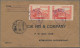 Delcampe - China (PRC): 1949/1955, Group Of 24 Old Currency Covers, A Postcard, And A Parti - Autres & Non Classés