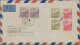 Delcampe - China (PRC): 1949/1955, Group Of 24 Old Currency Covers, A Postcard, And A Parti - Sonstige & Ohne Zuordnung