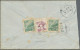 Delcampe - China (PRC): 1949/1955, Group Of 24 Old Currency Covers, A Postcard, And A Parti - Sonstige & Ohne Zuordnung