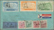 Delcampe - China (PRC): 1949/1955, Group Of 24 Old Currency Covers, A Postcard, And A Parti - Autres & Non Classés