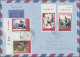 China (PRC): 1956/1976, Covers (6) All With Full Sets (9, S74 Minus-1) All Used - Other & Unclassified