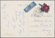China (PRC): 1960/1970s, Covers (21) Or Ppc (2) Used Foreign Inc. Peonies, Huang - Other & Unclassified
