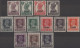 Chamba: 1938/1943 Group Of 25 Mint Stamps Of KGVI. Issues, Postage And Officials - Chamba