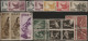 Japan: 1896/1950, Lot Of Mint And Used With Better Commemoratives On Five Large - Autres & Non Classés