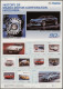 Japan: 2001/2015 (ca.), "P-Stamp" (15) Resp. "Frame Stamp" (43) In Full Sheets M - Autres & Non Classés