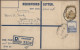Palestine: 1933/1947, Lot Von 19 Briefen, Karten Und Ganzsachen Aus Palästina Na - Palestina