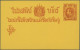 Thailand: 1870/1906: Two Postal Stationery Cards Mint (Straits P/s Card Optd. "B - Thaïlande