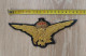 Pre WWII Kingdom Of Bulgaria Air Force Pilot Wings / Large Bullion Type Patch - Autres & Non Classés