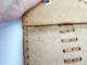 Delcampe - Vintage Brawn Leather Key Case For Three Keys Key Chain Ring #2360 - Accessories
