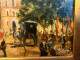 Dipinto Di Turri, "Città", Olio Su Tavola, Inizio "900 - Oleo