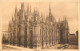 Italy  Postcard Milano Duomo Tram - Milano (Milan)