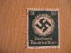 Michel 177 Dienstmarken Cat. 2003: 80 Eur Used Stamp Third Deutsches Reich Germany - Oficial