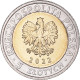 Monnaie, Pologne, 5 Zlotych, 2022, The Former Benedictine Monastery On Święty - Pologne