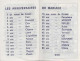 Delcampe - CALENDRIER COMPLET ANNEE 1975, FETES A SOUHAITER, LANGAGE DES FLEURS ET MOIS, ANNIVERSAIRE DE MARIAGE  REF 16117 - Small : 1971-80