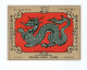 INDOCHINE 龍  Lóng Étiquette Cambodge Saïgon Phnom Penh Dragon Rietmann Poulet Zeltner 17 X 13 Cm TB 2 Scans RRR - Publicités