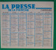 Petit Calendrier De Poche 1991 Journal La Presse De La Manche Cherbourg - Small : 1991-00