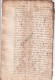 Manuscrit 1673 Concernant Jerome Albert Comte De Mérode Et De Thian  (V3095) - Manuscrits