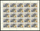 Russia 1963  Mi  2759-61  MNH **  3 Sheets - Unused Stamps