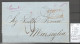 France -Lettre Du Paquebot De La Méditerranée  MENTOR -  Constantinople - 1853 - - Correo Marítimo