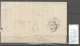 France -Lettre Du Paquebot De La Méditerranée  PERICLES  - 1852 - Salonique - Maritime Post