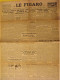 Delcampe - 6 N° Le Figaro De 1945-1946. Mauriac Tharaud Claudel Nuremberg Sauckel Iran Nuremberg Gouin Petiot Annam - Sonstige & Ohne Zuordnung