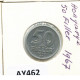50 FILLER 1967 HUNGRÍA HUNGARY Moneda #AY462.E.A - Hongrie