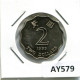 2 DOLLARS 1993 HONG KONG Coin #AY579.U.A - Hongkong