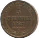 SAXONY 5 PFENNIG 1867 B Hannover German States #DE10562.13.D.A - Altri & Non Classificati