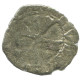 CRUSADER CROSS Authentic Original MEDIEVAL EUROPEAN Coin 0.5g/15mm #AC337.8.D.A - Other - Europe