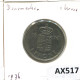 1 KRONE 1976 DINAMARCA DENMARK Moneda Margrethe II #AX517.E.A - Dinamarca