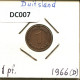 1 PFENNIG 1966 D BRD DEUTSCHLAND Münze GERMANY #DC007.D.A - 1 Pfennig
