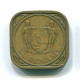 5 CENTS 1962 SURINAME Netherlands Nickel-Brass Colonial Coin #S12654.U.A - Surinam 1975 - ...