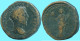 MARCUS AURELIUS AE DUPONDIUS ANNONA STANDING 16.18g/26.4mm #ANC13509.66.U.A - The Anthonines (96 AD To 192 AD)