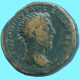 MARCUS AURELIUS AE DUPONDIUS ANNONA STANDING 16.18g/26.4mm #ANC13509.66.U.A - The Anthonines (96 AD Tot 192 AD)