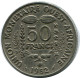 50 FRANCS 1985 WESTERN AFRICAN STATES Moneda #AP957.E.A - Sonstige – Afrika