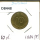 10 PFENNIG 1984 F BRD ALLEMAGNE Pièce GERMANY #DB448.F.A - 10 Pfennig