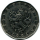 2 KORUN 1996 REPÚBLICA CHECA CZECH REPUBLIC Moneda #AR218.E.A - Repubblica Ceca