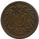 1 PFENNIG 1914 F DEUTSCHLAND Münze GERMANY #DB768.D.A - 1 Pfennig
