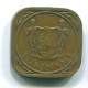 5 CENTS 1972 SURINAM NIEDERLANDE Nickel-Brass Koloniale Münze #S12987.D.A - Suriname 1975 - ...
