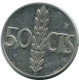 50 CENTIMOS 1966 ESPAÑA Moneda SPAIN #AR162.E.A - 50 Centiem