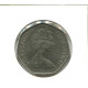 50 NEW PENCE 1969 UK GROßBRITANNIEN GREAT BRITAIN Münze #AX702.D.A - Andere & Zonder Classificatie