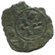 CRUSADER CROSS Authentic Original MEDIEVAL EUROPEAN Coin 0.5g/16mm #AC180.8.D.A - Other - Europe