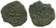 CRUSADER CROSS Authentic Original MEDIEVAL EUROPEAN Coin 0.5g/16mm #AC180.8.D.A - Autres – Europe
