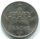 1 KRONE 1981 NORWAY Coin #WW1056.U.A - Norway