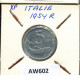 5 LIRE 1954 R ITALY Coin #AW602.U.A - 5 Lire