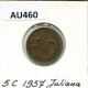 5 CENTS 1957 NEERLANDÉS NETHERLANDS Moneda #AU460.E.A - 1948-1980 : Juliana