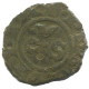 CRUSADER CROSS Authentic Original MEDIEVAL EUROPEAN Coin 0.5g/16mm #AC360.8.D.A - Andere - Europa
