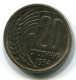 20 STOTINKI 1951 BULGARIA Moneda UNC #W10982.E.A - Bulgaria
