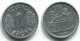 1 KRONA 1980 ICELAND UNC Coin #W10850.U.A - Islande