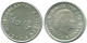 1/10 GULDEN 1970 NIEDERLÄNDISCHE ANTILLEN SILBER Koloniale Münze #NL12950.3.D.A - Niederländische Antillen